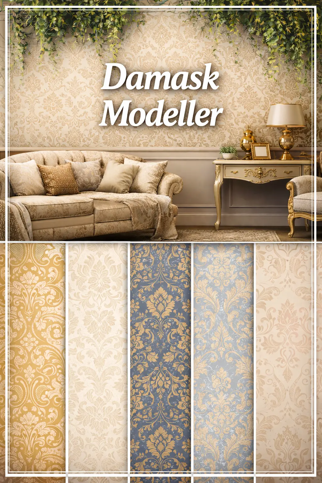 Salon duvar kağıdı katalog